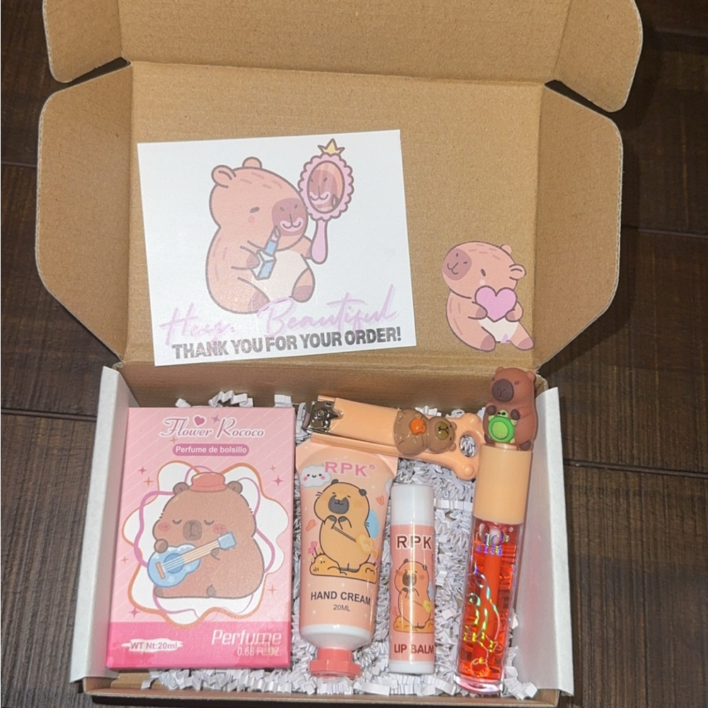 Cute Bear Themed Beauty Gift Set
